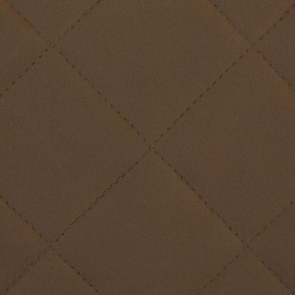 Kunstleder Debbie in Steppoptik Hellbraun von Swafing